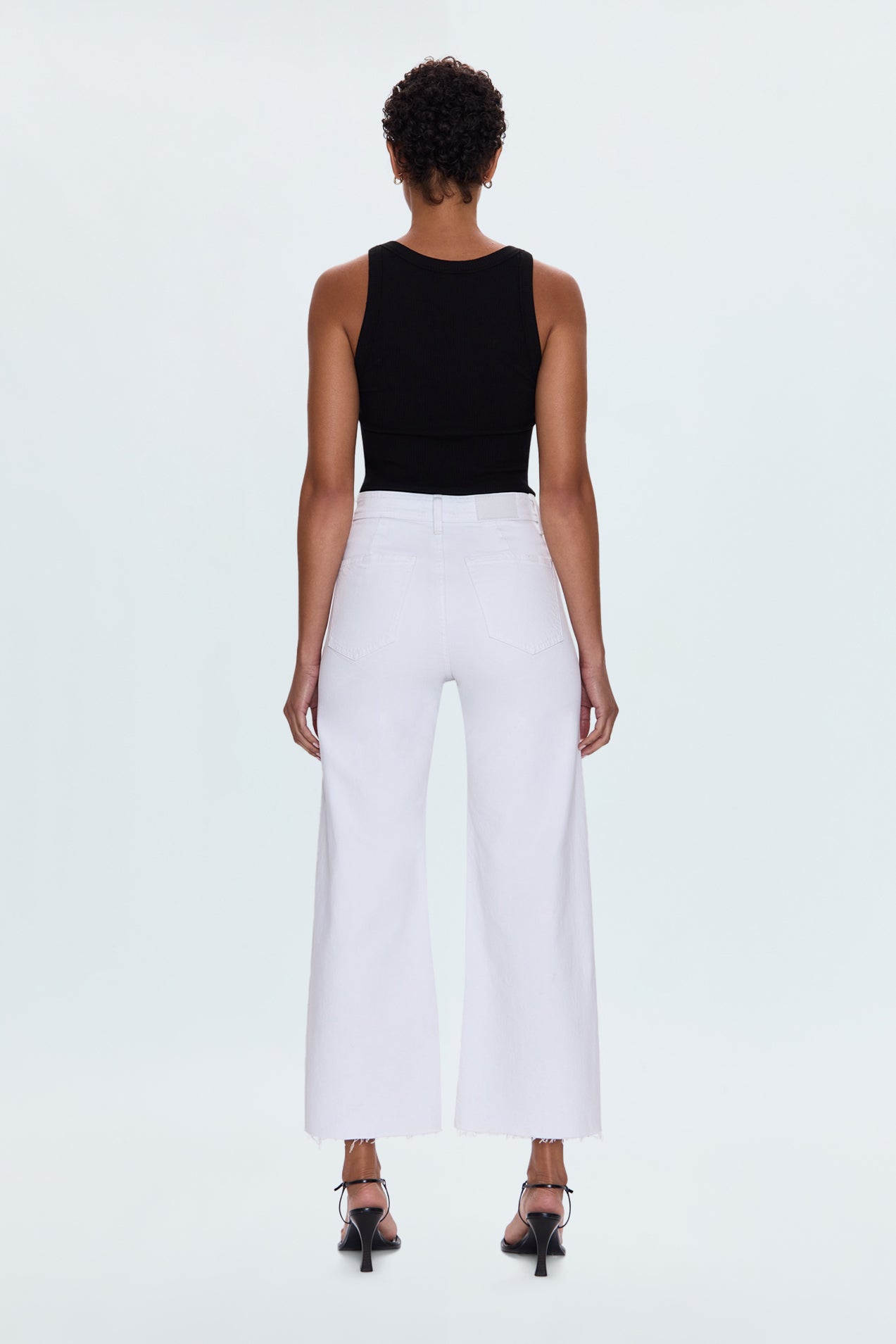 Penny High Rise Wide Leg Jean - Blizzard
