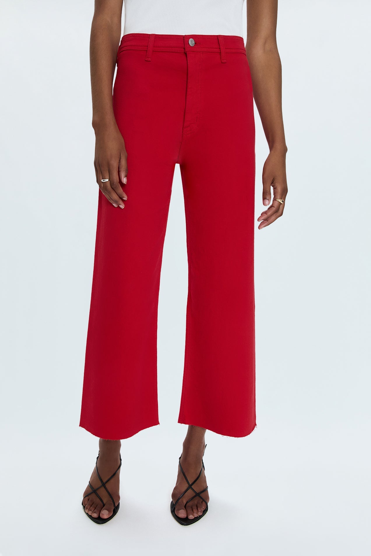 Penny High Rise Wide Leg Jean -  Ruby