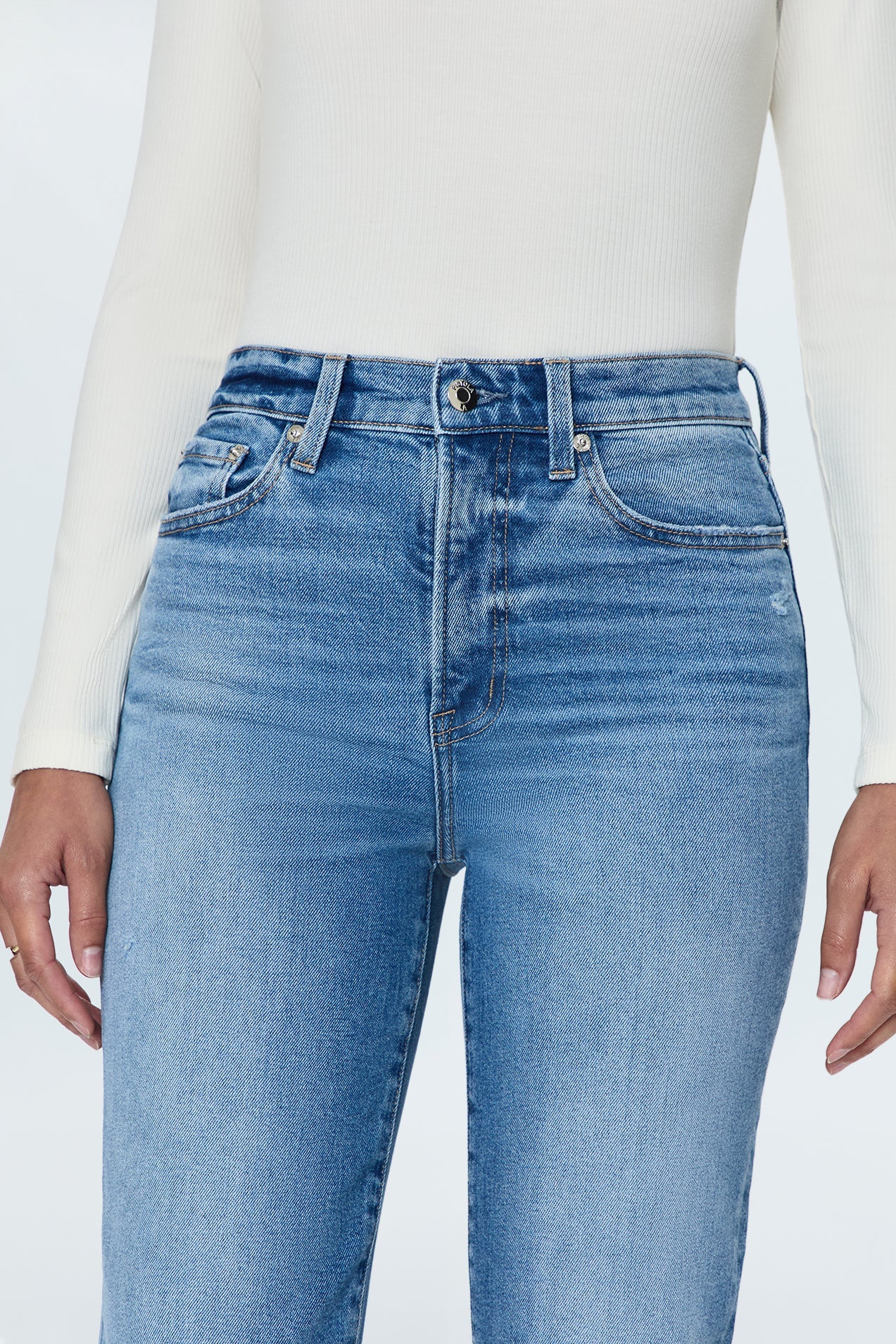 Charlie High Rise Classic Straight Jean - Rhythm Vintage